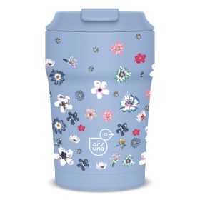 Thermo bögre ARS UNA 350 ml Pearl Blossom Blue 5376
