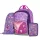 Iskolatáska szett OXY Go 3 részes Playworld Girl tolltartóval és tornazsákkal