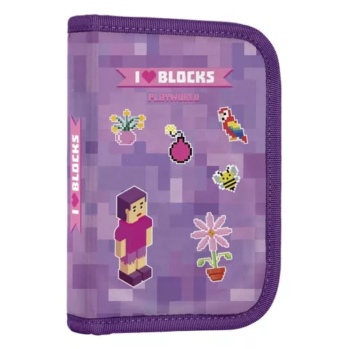 Iskolatáska szett OXY Go 3 részes Playworld Girl tolltartóval és tornazsákkal