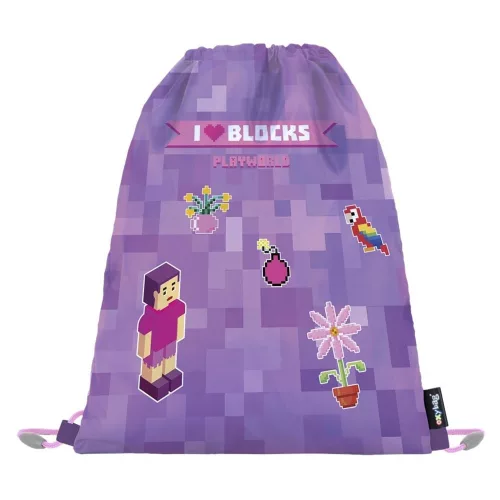 Iskolatáska szett OXY Go 3 részes Playworld Girl tolltartóval és tornazsákkal