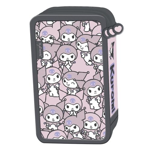 Tolltartó Kuromi három részes felszerelt rózsaszín