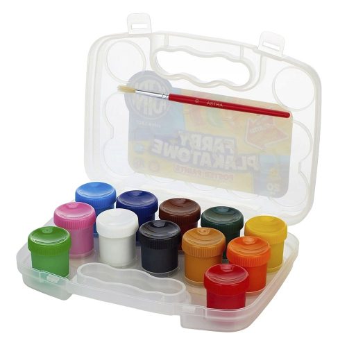 Dekorfesték ASTRA 20 ml műanyag dobozos átlátszó 12 színű