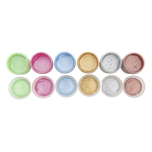 Dekorfesték ASTRA glitteres 20 ml 6 színű