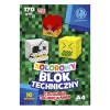 Rajzlap ASTRA PAP 170 g A/4 10 íves színes szélű Pixel és Unicorn
