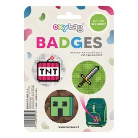 Cserélhető matrica OXY táskára 3 darabos Game