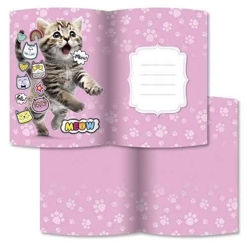 Emlékkönyv JUNIOR Cicás lakattal