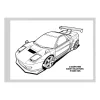 Színező könyv CREATIVE Cars 31 lapos