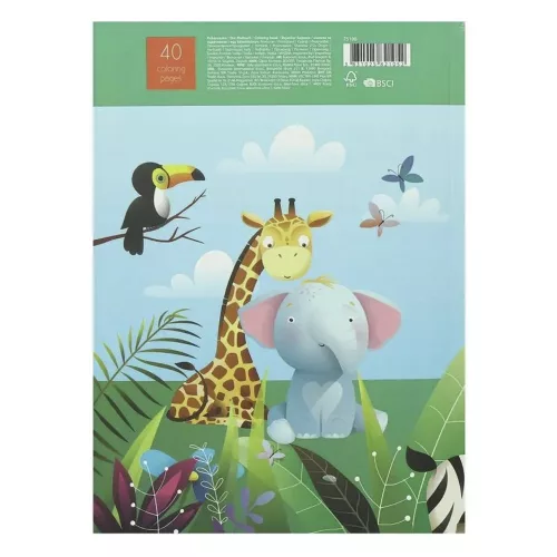 Színező könyv CREATIVE Animals 40 lapos