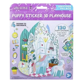   Dekormatrica CREATIVE 3D Unicorn papír játszóházzal 130 darabos