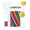 Lampion henger JUNIOR színes papír szivárvány 26 cm