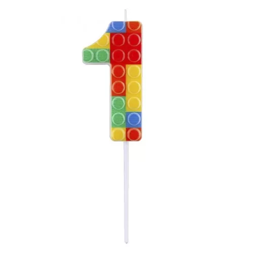 Tortagyertya JUNIOR Lego minta 1-s 10,5 cm