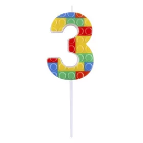 Tortagyertya JUNIOR Lego minta 3-s 10,5 cm