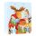 Dísztasak CREATIVE Special XL 40,6x16,5x55 cm karácsonyi állat mintás színes fényes szalagfüles