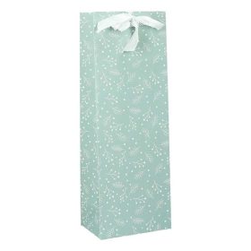   Italtasak CREATIVE Deluxe Plus  13x36x9 cm fagyöngy matt világoszöld sodort füles masnival