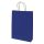 Dísztasak CREATIVE Classic Simple L 26x35x8 cm kraft egyszínű sötétkék sodort füles