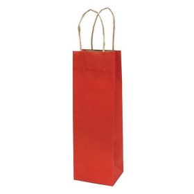   Italtasak CREATIVE Classic Simple 13x36x10 cm kraft egyszínű piros sodort füles