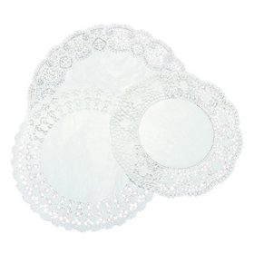 Tortacsipke kerek eldobható papír 280mm 100 darabos