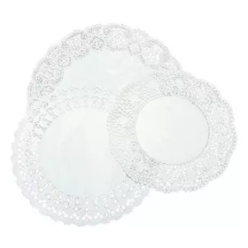 Tortacsipke kerek eldobható papír 280mm 100 darabos