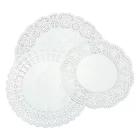Tortacsipke kerek eldobható papír 360mm 100 darabos