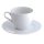 Teáscsésze + alj ROTBERG Basic fehér 380 ml 4 darabos