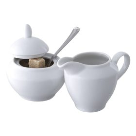 Cukortartó fedővel ROTBERG Basic fehér 150 ml