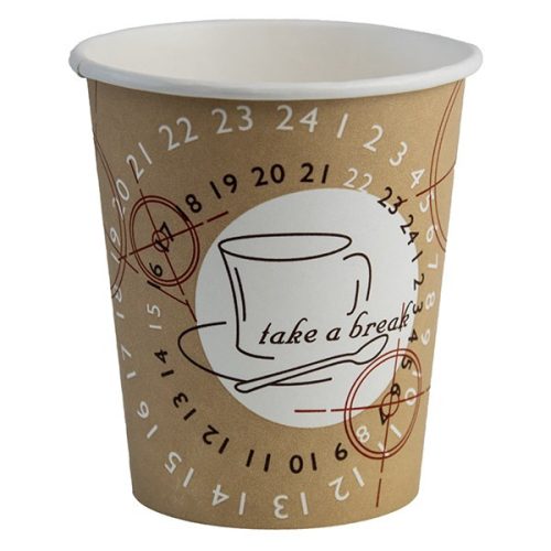 Pohár eldobható papír 2 dl 50 darabos