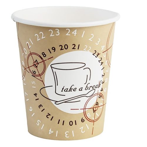 Pohár eldobható papír 2 dl 50 darabos