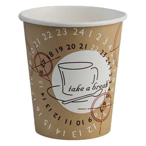 Pohár eldobható papír 2 dl 50 darabos