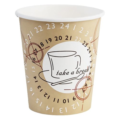 Pohár eldobható papír 2 dl 50 darabos