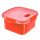 Ételtartó doboz CURVER Smart Eco szögletes műanyag 1,1L piros