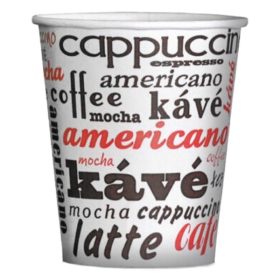 Pohár eldobható papír LAVAZZA 180 ml 100 darabos