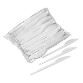 Kés eldobható újrahasználható műanyag 50 darabos