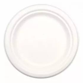   Lapostányér eldobható papír BIO Cukornád lebomló 22cm 125 darabos