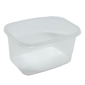 Svédtál elviteles doboz PP 750 ml natúr 50 darabos  10762