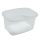 Svédtál elviteles doboz PP 750 ml natúr 50 darabos  10762