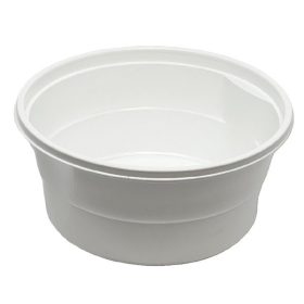 Levesestál műanyag 500 ml fehér 50 darabos 3185