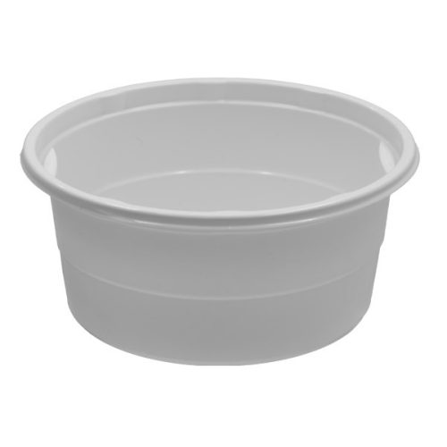 Levesestál műanyag 500 ml fehér 50 darabos 3185