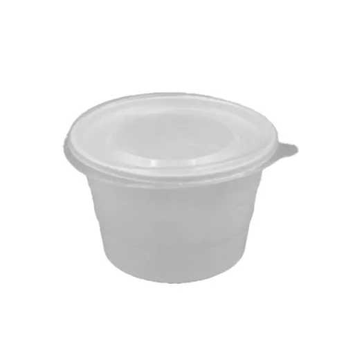 Levesestál tető műanyag 500 ml  100 darabos  3184
