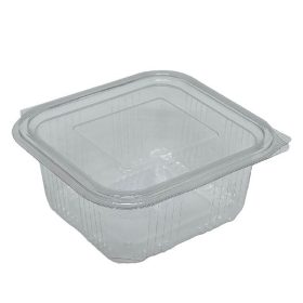 Műanyag salátás egybefedeles tál PET 500 ml 100 darabos
