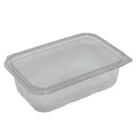 Műanyag salátás egybefedeles tál PET 750 ml 100 darabos