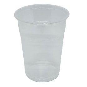 Pohár eldobható műanyag 4 dl víztiszta PP  50 darabos