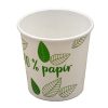Pohár eldobható papír műanyagmentes 1 dl nyomott 50 darabos  (12322,13573)