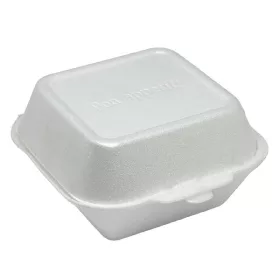 Habdoboz 1/1 HP6 hamburgeres fehér 125 darabos