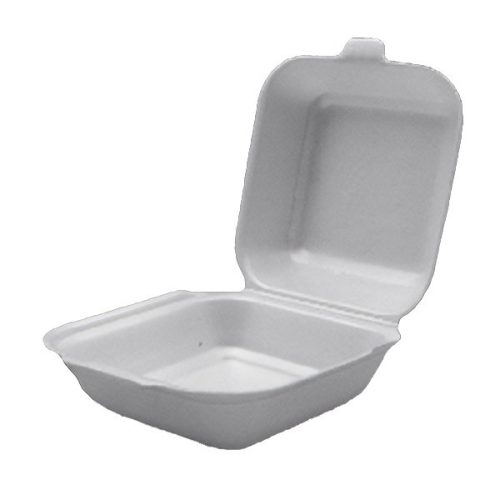 Habdoboz 1/1 HP6 hamburgeres fehér 125 darabos