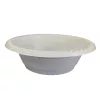 Levesestál újrahasználható műanyag fehér 500 ml 50 darabos