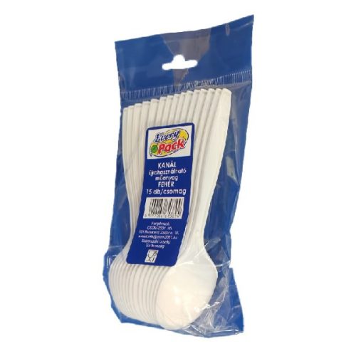 Kanál újrahasználható PS műanyag fehér 15 darabos