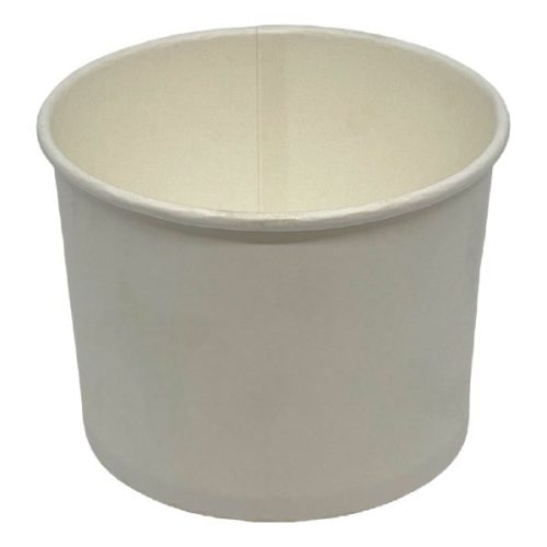 Levesestál eldobható papír  500 ml fehér  50 darabos (13937)