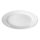 Lapostányér törhetetlen műanyag fehér