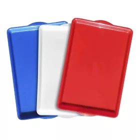 Tálca szögletes műanyag 43 x 28 cm piros