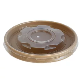  Levesespohár tető eldobható átlátszó műanyag 118 mm 25 darabos